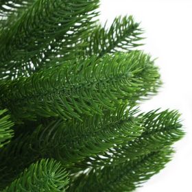 vidaXL Faux Christmas Tree Lifelike Needles 180 cm Green