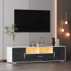 FashionTV stand,TV Cabinet,entertainment center TV station,TV console,console with LED light belt, light belt can be remote control,with cabinets