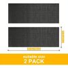 Cat Scratching Mat, Self-Adhesive Cat Sratcher DIY, Tailorable Cat Scratch Pad, Cat Tree/Wall/Furniture Protector, 39.3 * 15.8 Inch, 2 Pack, Dark Grey