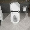 One Piece Smart Toilet With Built-in Bidet, Bidet Toilet With Heated Seat Warm Wash, Elongated Bidet Toilet With Self-Clean, Auto Sensor Flush