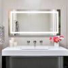 LED Bathroom Mirror 72x36 Inch with lights; anti-Fog & Dimming Led Bathroom Vanity Mirror