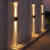 LED Waterproof Outdoor 3 Beams Wall Light, Outdoor Landscape Lights, Garden Patio Back Yard Front Door Wall Lamp