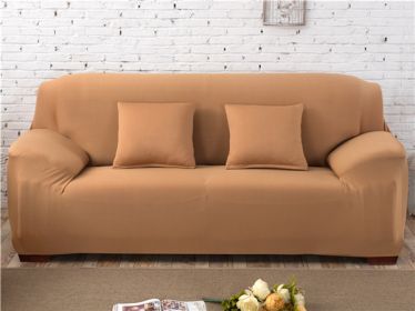 Solid Corner Sofa Covers Couch Slipcovers Elastica Material Sofa Skin Protector Cover Sofa Armchair (Option: 20-PillowcaseÃ—2)