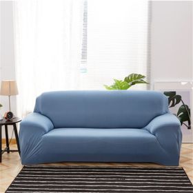 Solid Corner Sofa Covers Couch Slipcovers Elastica Material Sofa Skin Protector Cover Sofa Armchair (Option: 10-Two seat)