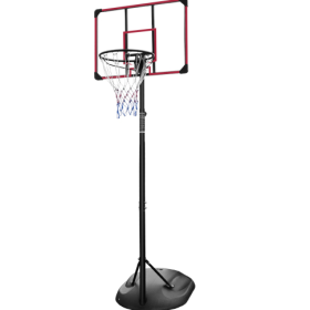 Portable Basketball Hoop System Stand Height Adjustable 7.5ft - 9.2ft With 32 Inch Backboard And Wheels For Youth Adults Indoor Outdoor Basketball Goa (Option: China)