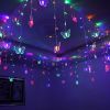 1pc LED Butterfly Curtain Fairy Lights USB Plug Firefly Twinkle String Lights; Christmas Lights Outdoor Waterproof String Lights With 10 Drops; Indoor