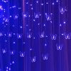 1pc LED Butterfly Curtain Fairy Lights USB Plug Firefly Twinkle String Lights; Christmas Lights Outdoor Waterproof String Lights With 10 Drops; Indoor