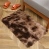 1pc, Tie-Dyed Shaggy Plush Area Rug for Bedroom, Living Room, and Nursery - Soft, Fluffy, Non-Slip, and Washable - Perfect for Kids, Girls