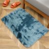 1pc, Tie-Dyed Shaggy Plush Area Rug for Bedroom, Living Room, and Nursery - Soft, Fluffy, Non-Slip, and Washable - Perfect for Kids, Girls