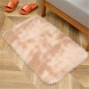 1pc, Tie-Dyed Shaggy Plush Area Rug for Bedroom, Living Room, and Nursery - Soft, Fluffy, Non-Slip, and Washable - Perfect for Kids, Girls