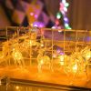 Led Christmas Deer Shape String Lights, Holiday Decoration Colorful Lights 20LEDS